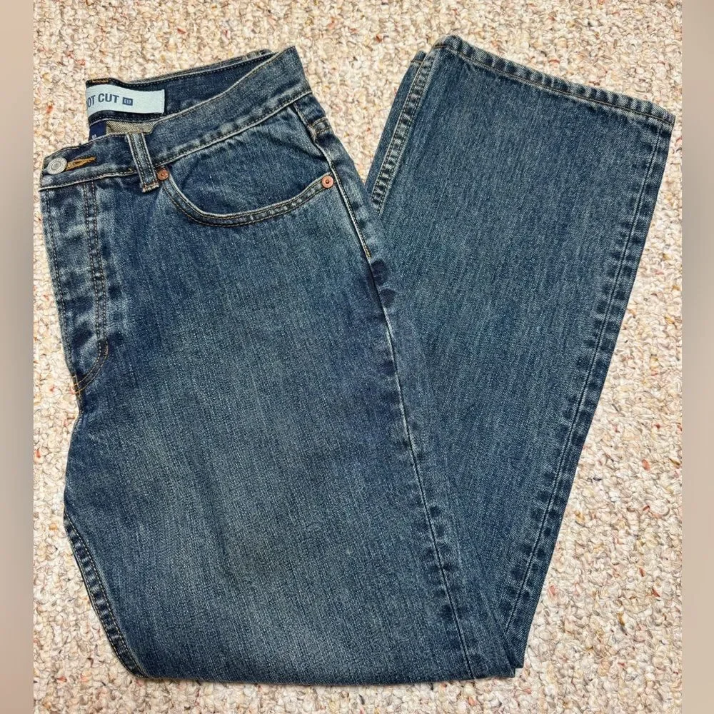 Gap Boot Cut Button Fly Jeans Size 8 - Picture 1 of 5